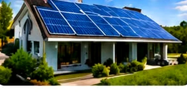 Rooftop Solar Systems solar energy concept
